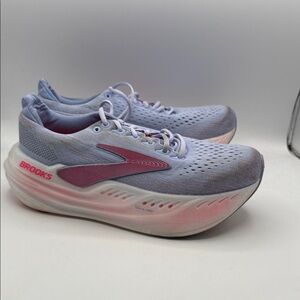 Brooks GLYCERIN MAX Women's 10 Athletic Shoes - Pink and Gray S20